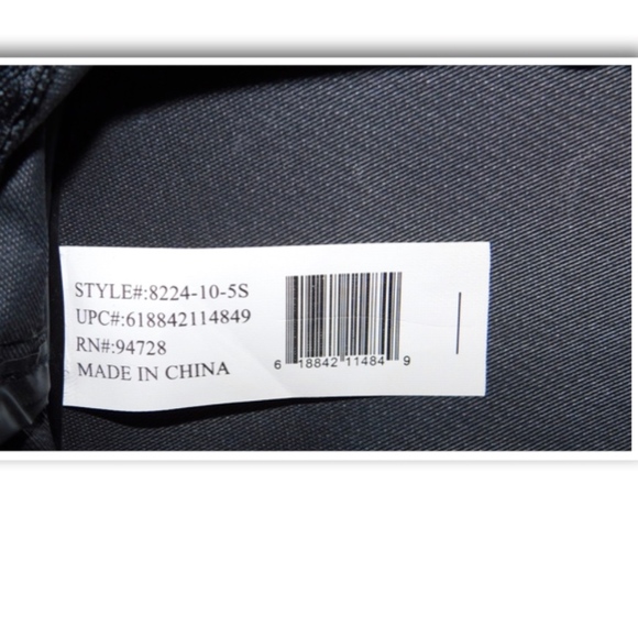 Olivet International Canvas Men's Toiletry Bag - Picture 7 of 8